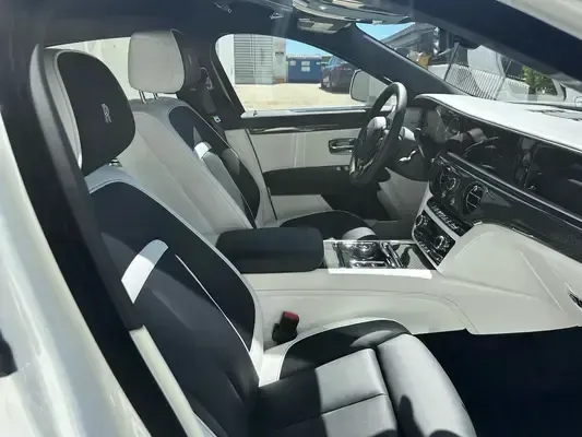 Rolls-Royce Ghost front cabin and dashboard immaculately detailed