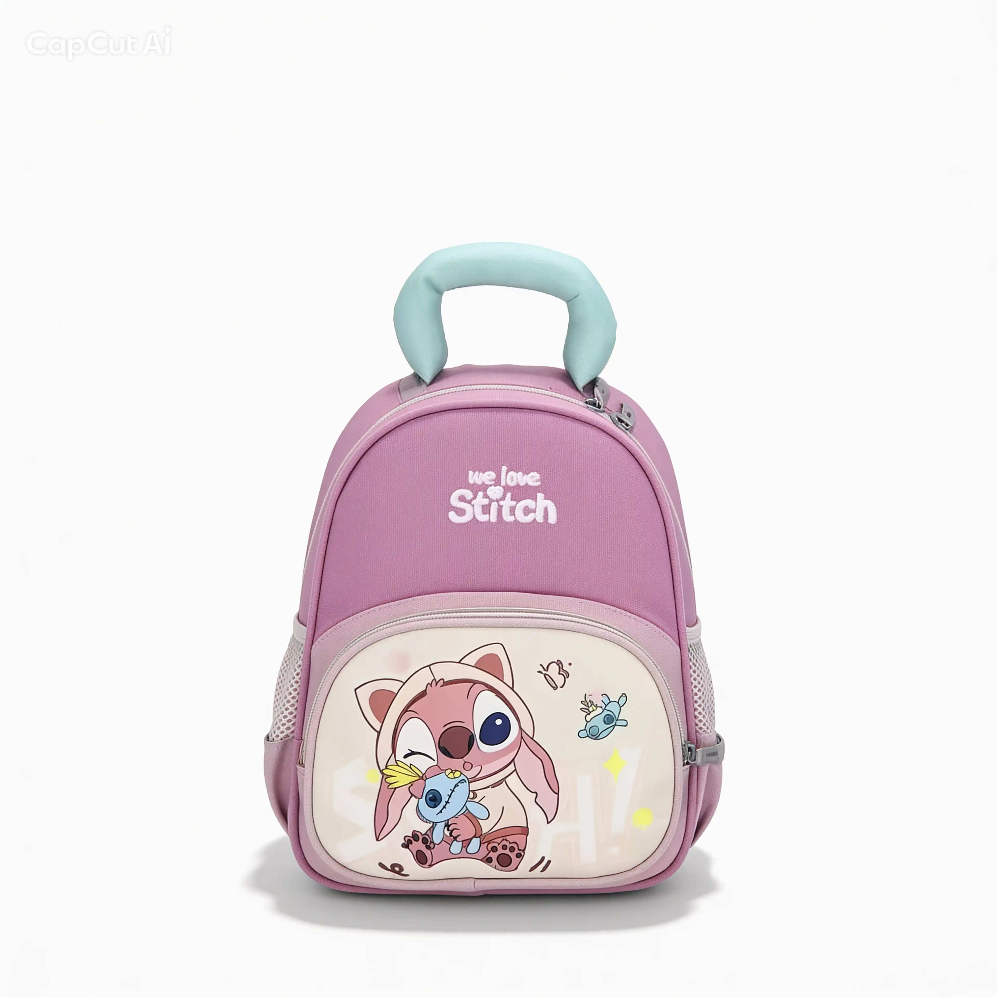Sac à Dos Stitch Rose - (Taille 13)