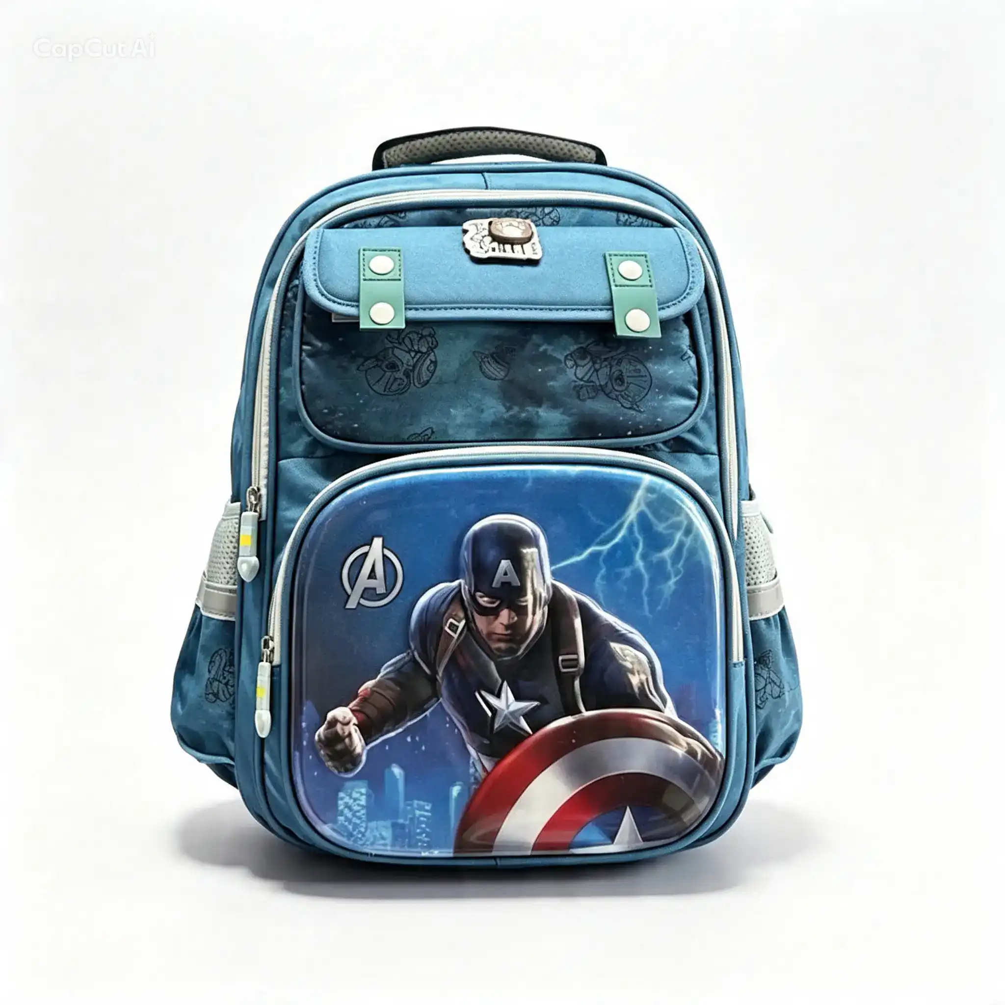 Sac à Dos Captain America 3D - (Taille 16)