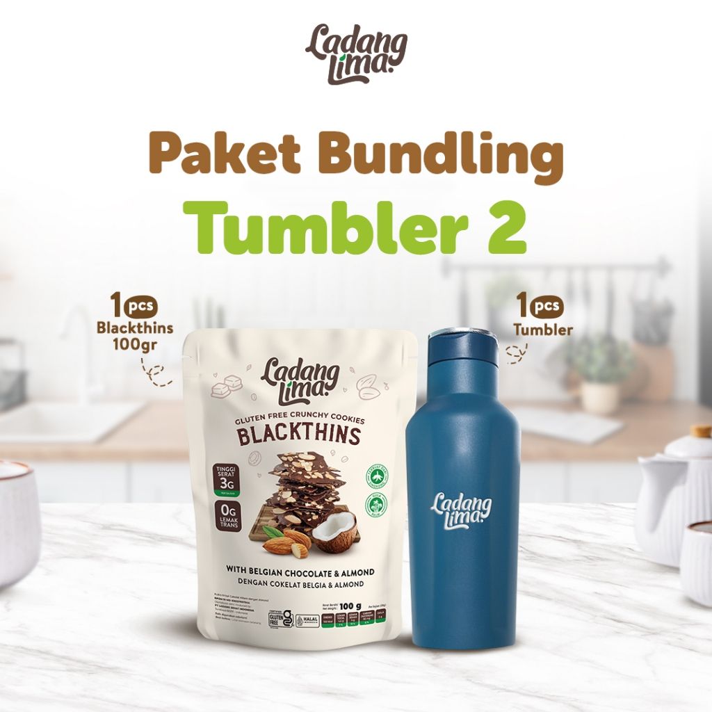 Tumbler Ladang Lima - Exclusive Merchandise Tumbler + BT 100gr