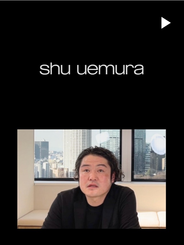 【テスト】シュウ ウエムラのブランド説明会の動画の写真