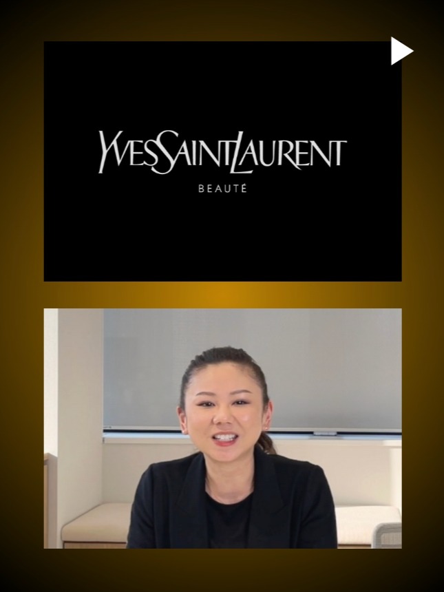 【テスト】イヴ・サンローラン・ボーテのブランド説明会の動画の写真