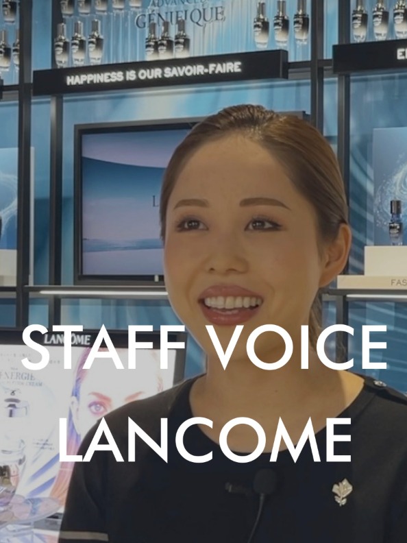 【テスト】ランコムで働くBAインタビューの動画の写真