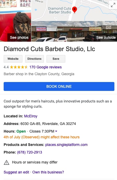 How to sell a service: Diamond Cuts