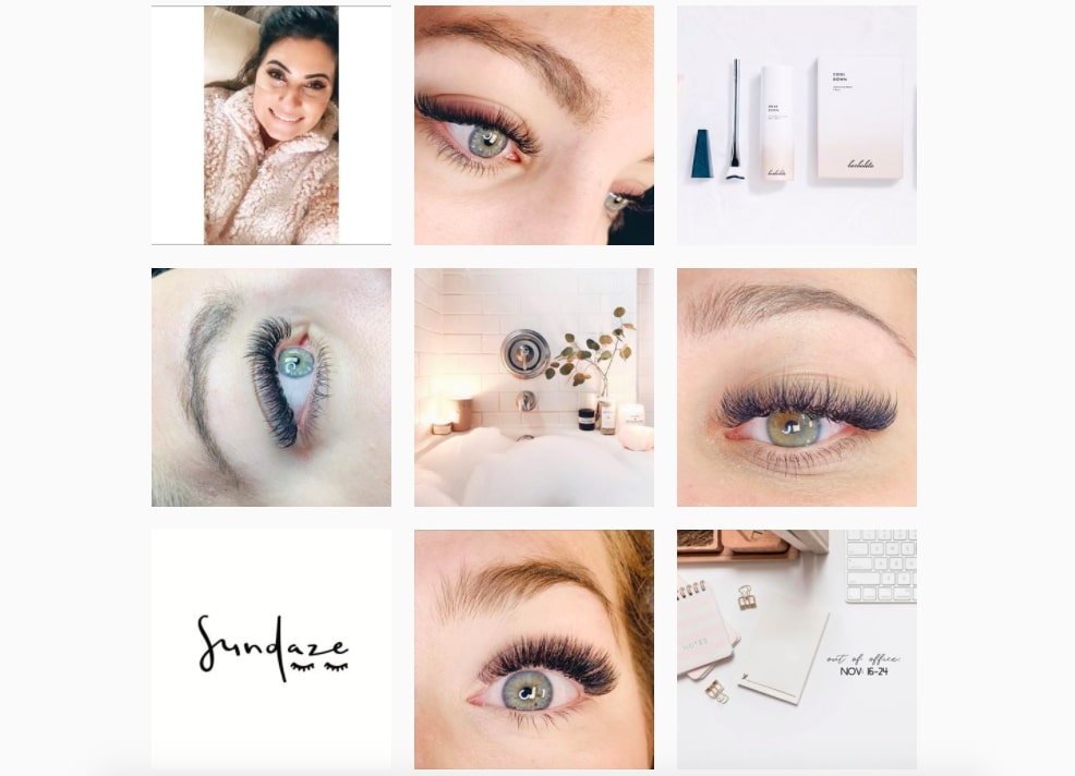 How to sell a service: Sundaze Lashes