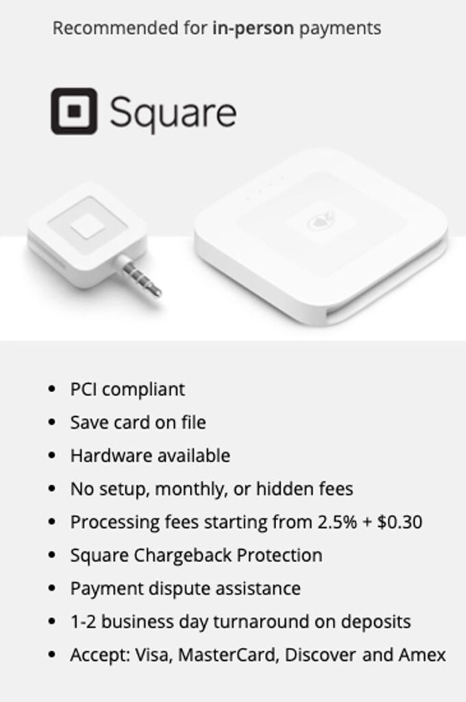 Square Payment Processing Systems
