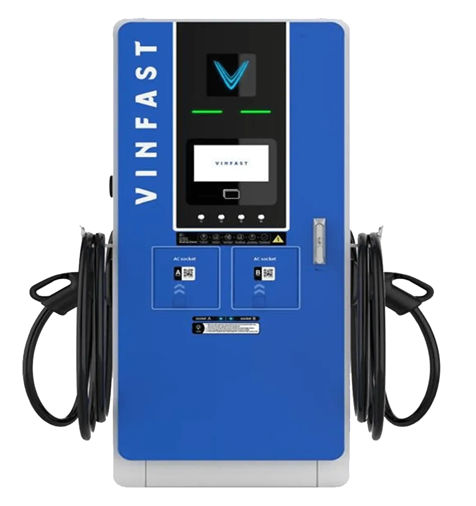 Trụ sạc ô tô – Sạc siêu nhanh DC 60kW/80kW <br /> Tích hợp ổ cắm AC thông minh