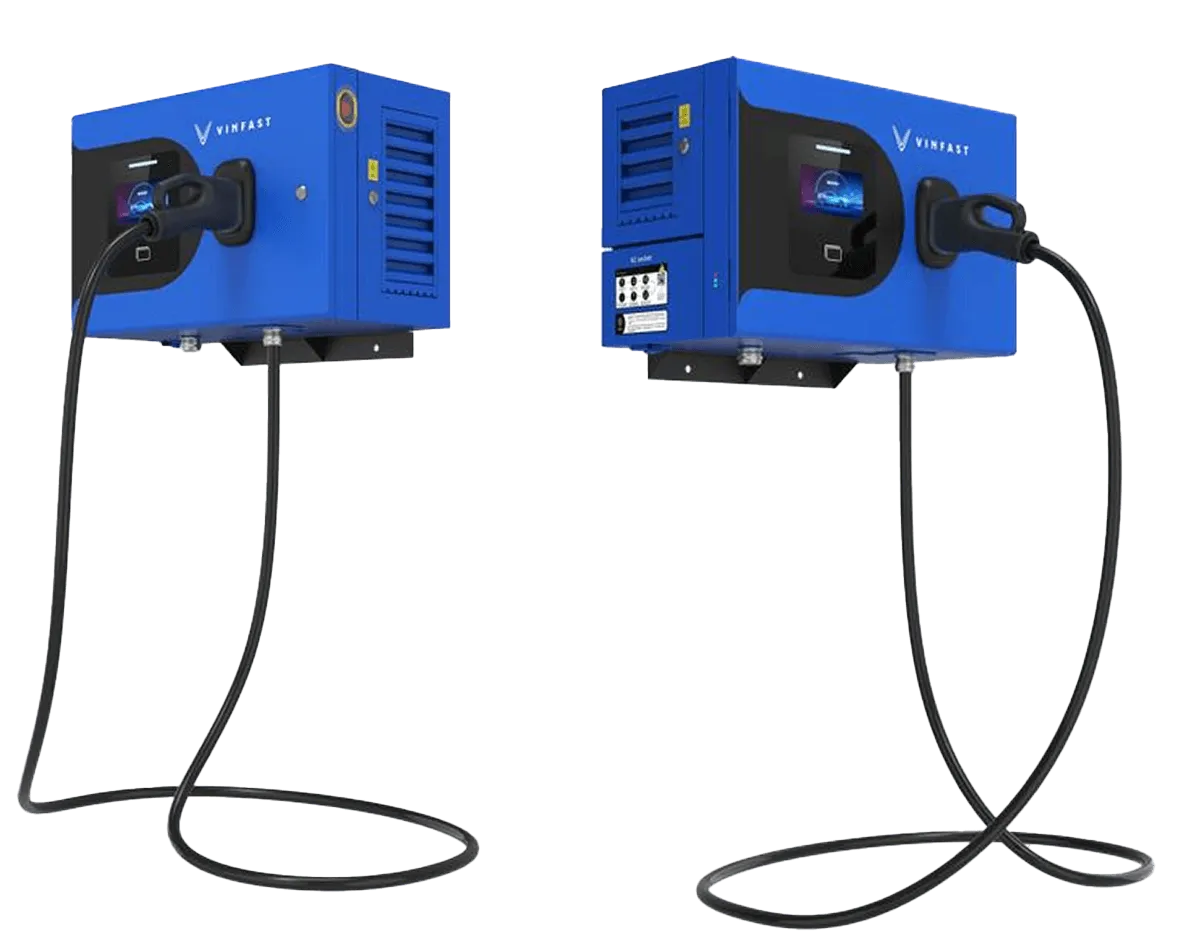 Trụ sạc ô tô – Sạc siêu nhanh DC 20kW <br /> Tích hợp ổ cắm AC thông minh