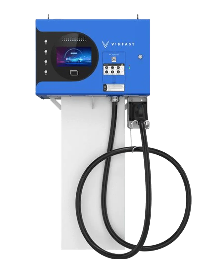 Trụ sạc ô tô – Sạc siêu nhanh DC 30kW<br /> Tích hợp ổ cắm AC thông minh