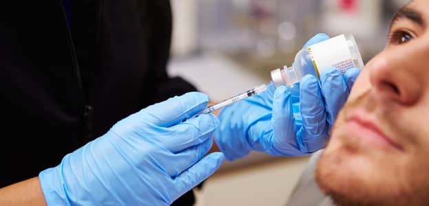Laser away article image for Can Men Look Younger with Botox?