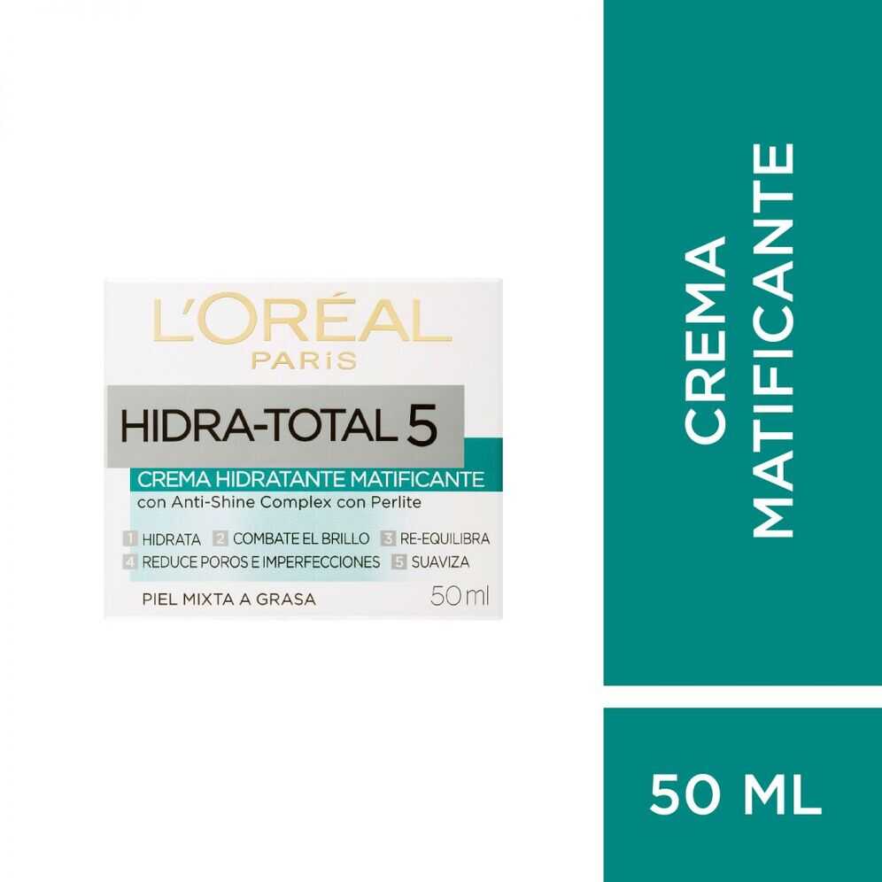 L'Oreal Hidra Total 5 Crema Matificante x 50 ml