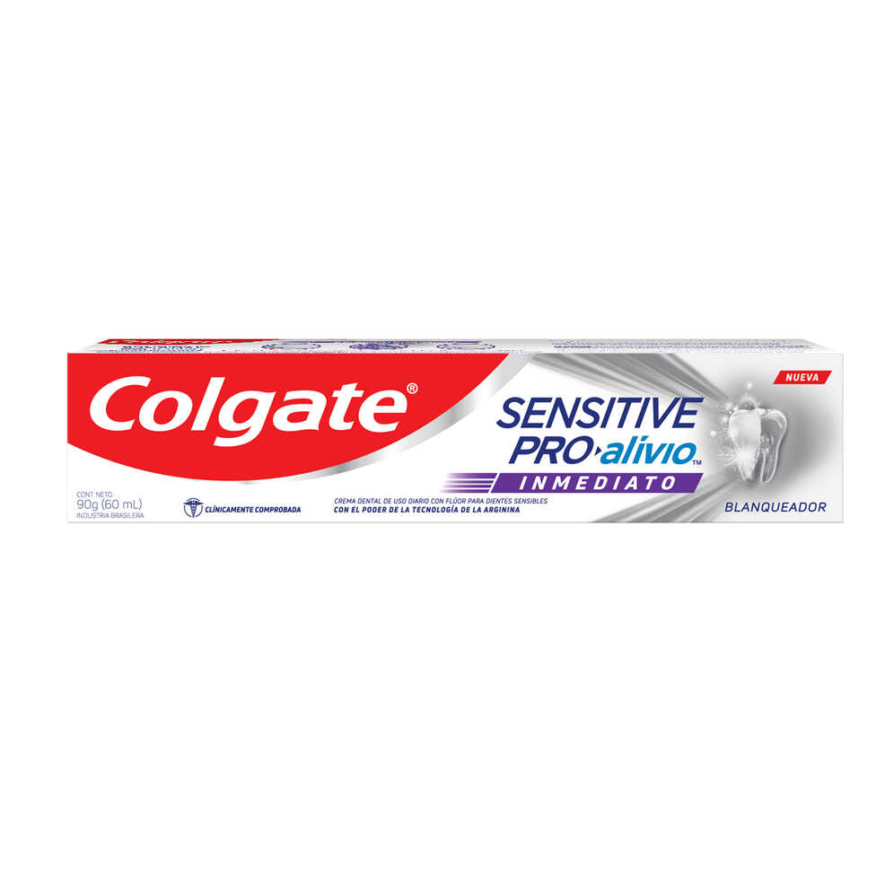 Crema Dental Colgate Sensitive Pro alivio White 90g
