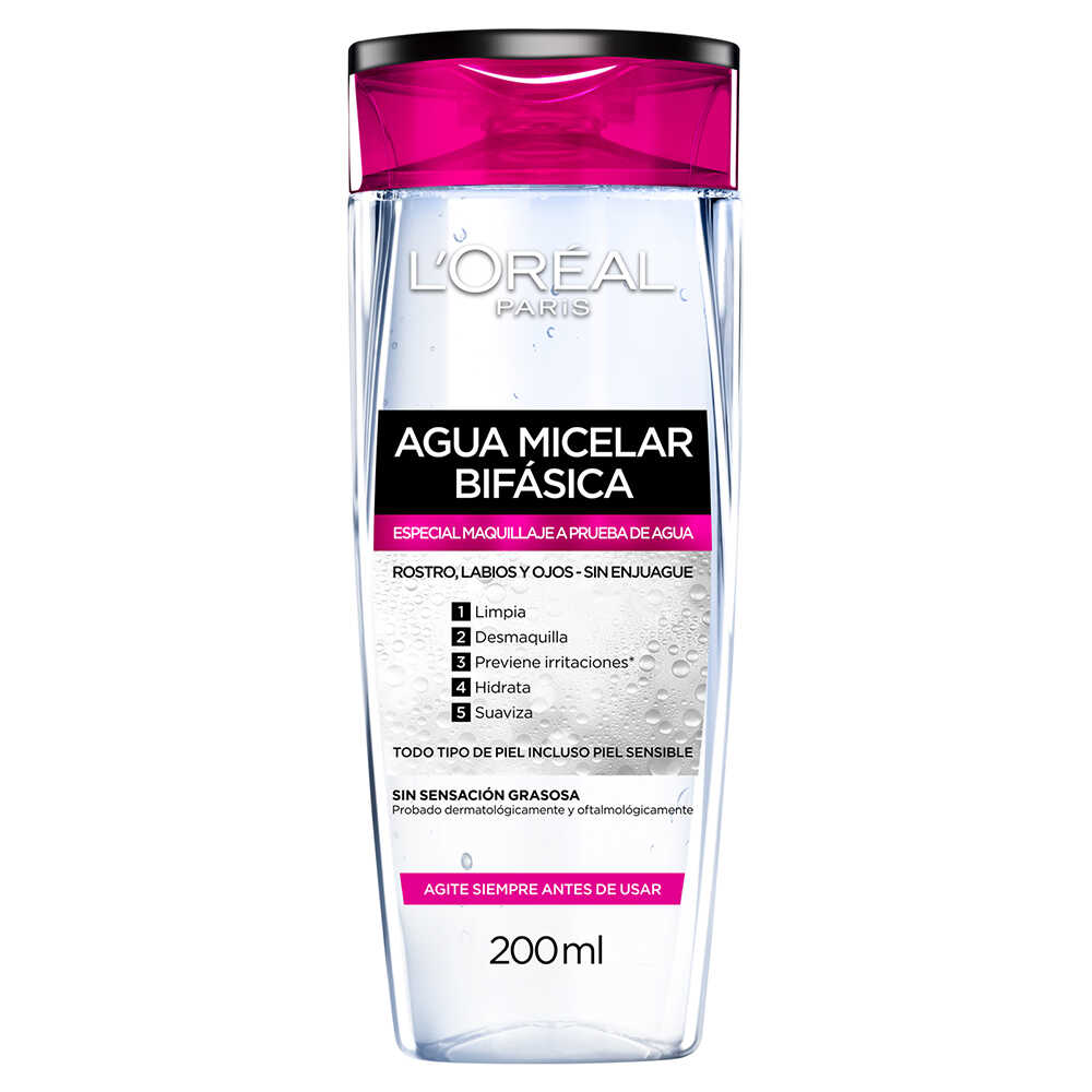 Loreal Agua Micelar Desmaquillante Hidra Total 5 x 200 ml