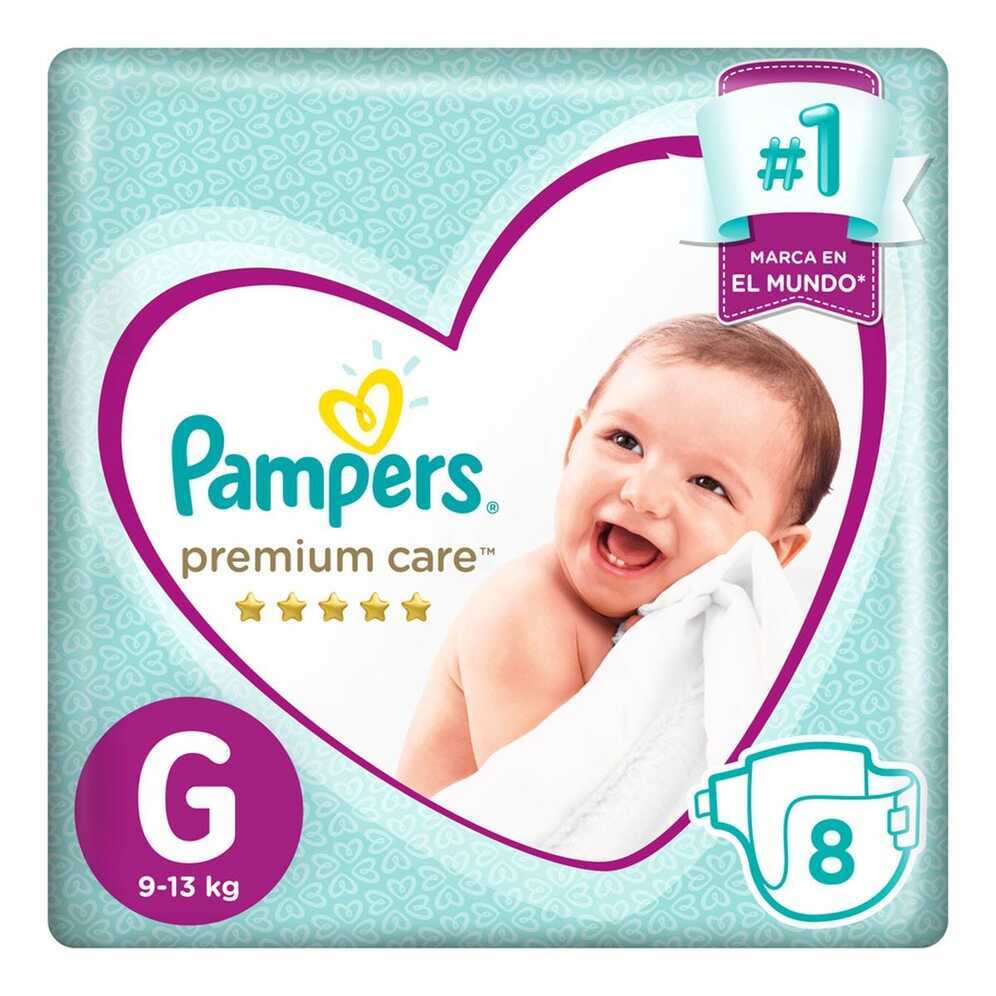 Pampers Pañal Premium Care 8 unid 