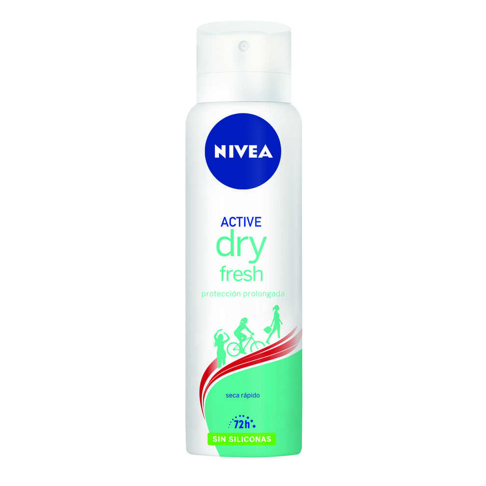 Nivea Desodorante Antitranspirante Femenino Active Dry Fresh x 150 ml