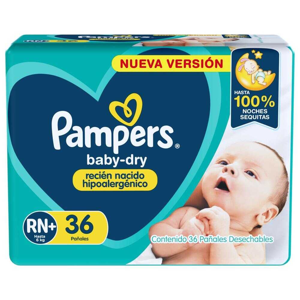 Pampers Babydry Supersec RN X 36 unid