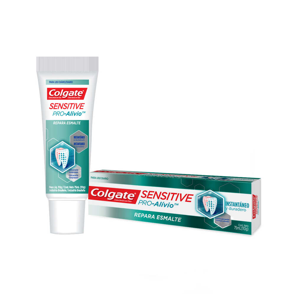 Crema Dental Colgate Sensitive Pro-Alivio Repara Esmalte x 110g