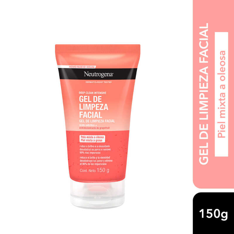 Neutrógena Gel De Limpeza  Deep Clean Grapefruit x 150 gr