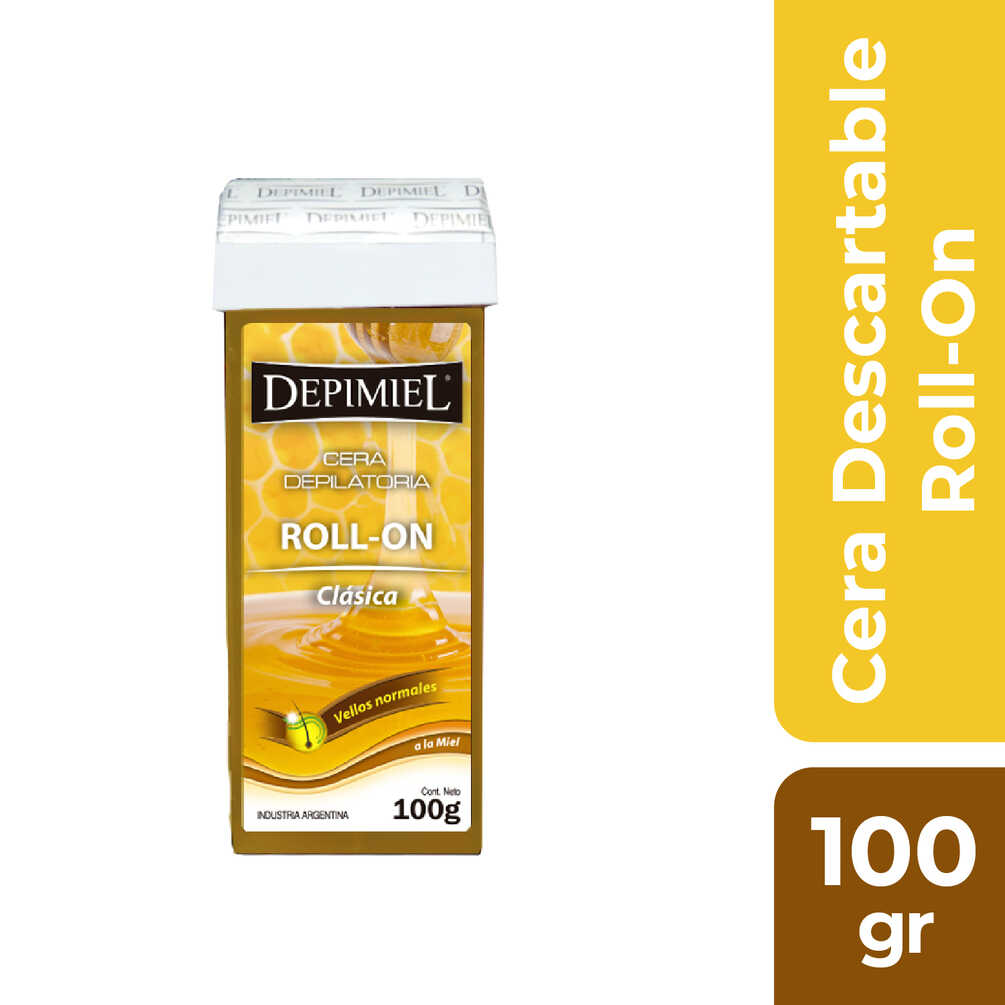 Depimiel Cera Rollon Clasica a la Miel x 100 gr