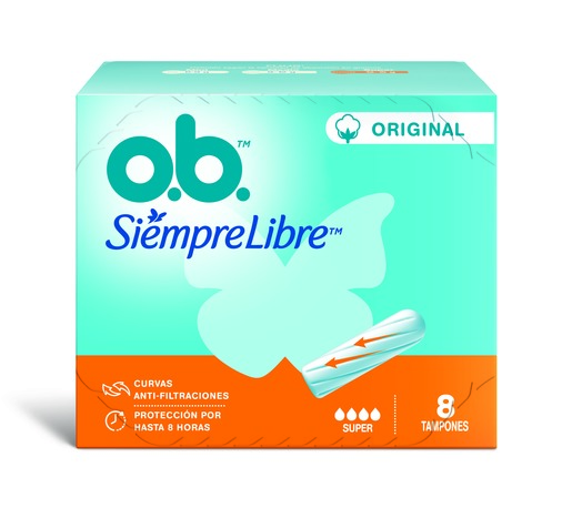 OB Tampones Original Super x 8 unid