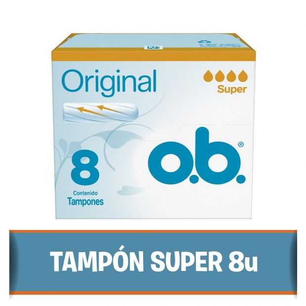 Tampones o.b.® Originales Super x 8un.