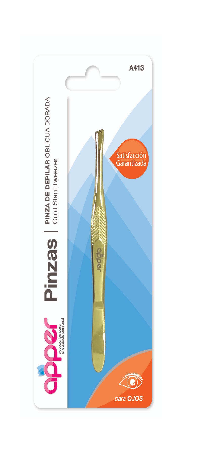 YIWU-(10210) PINZA DEPILAR OBLICUA - GPdistribuciones