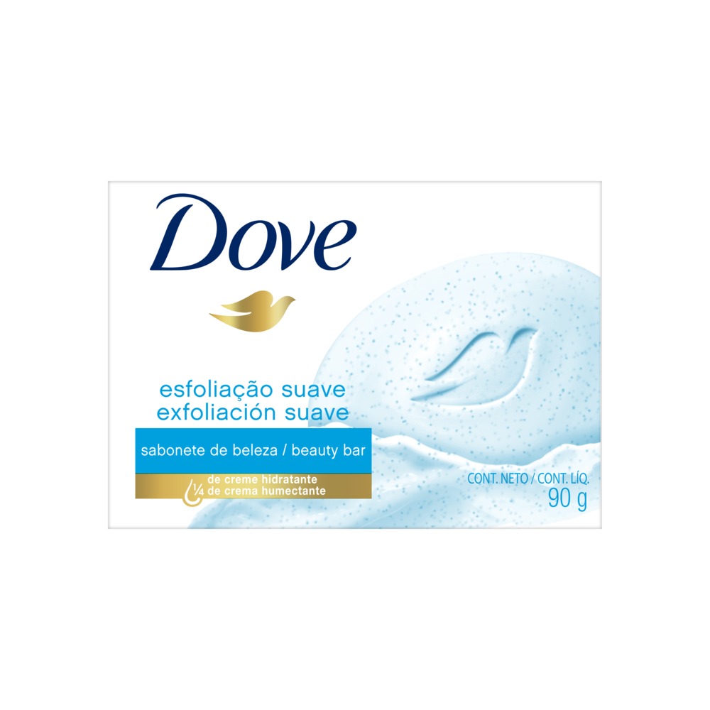 Jabón de Tocador Dove Exfoliante 90grs.