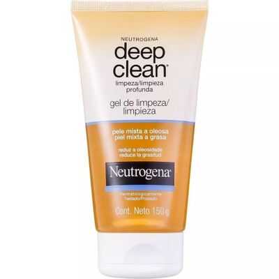 Neutrógena Gel Limpiador Facial Deep Clean x 150 grs