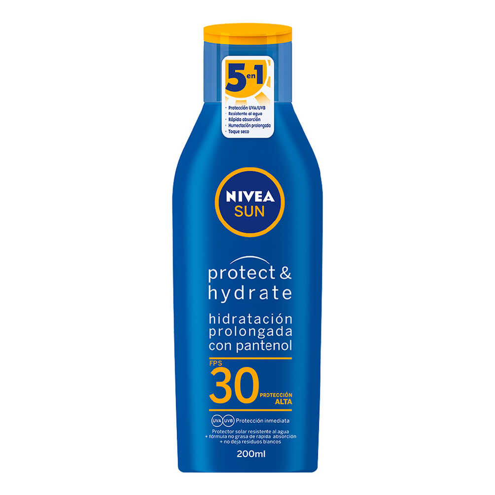 Nivea Sun Protector Solar Sun FPS30 Hidratante x 200 ml