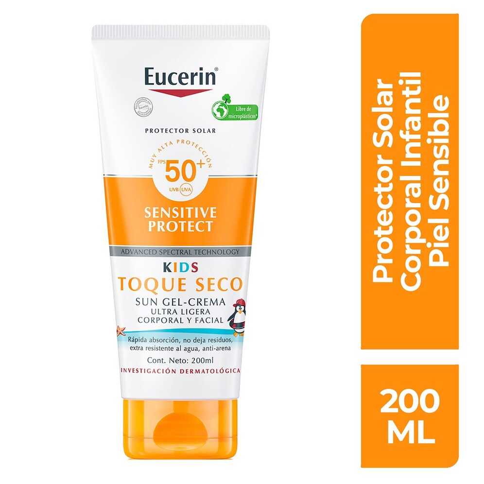 Eucerin Sun Gel Crema Kids Toque Seco FPS 50 x 200 ml