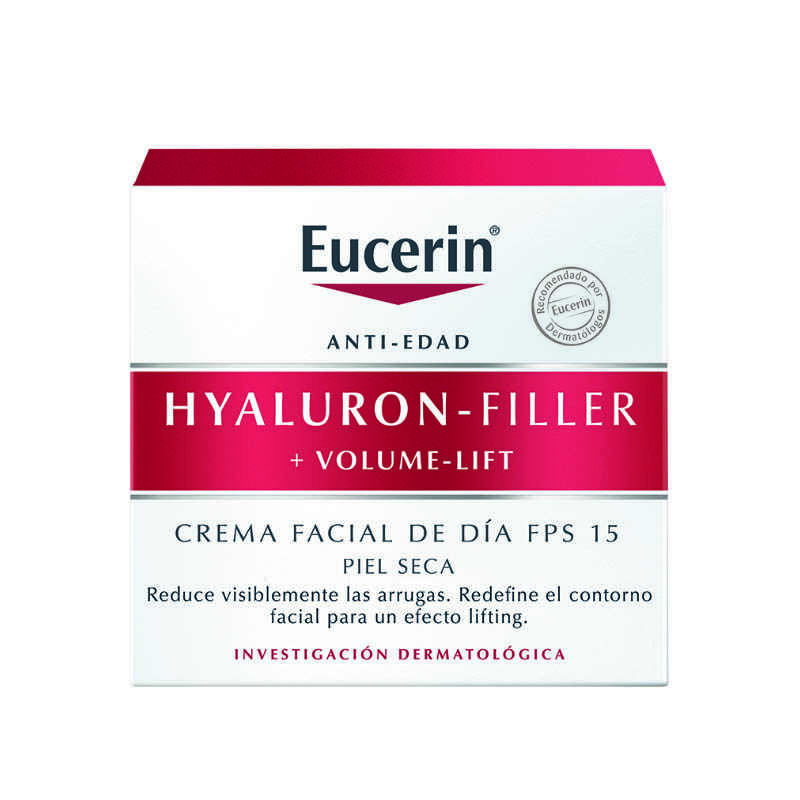  Eucerin Hyaluron Filler Crema Facial de Día FPS 15 Piel Seca x 50 ml