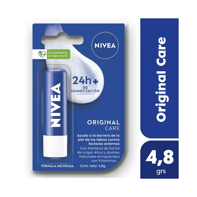 Nivea Protector Labial Essential Original x 4,8 gr