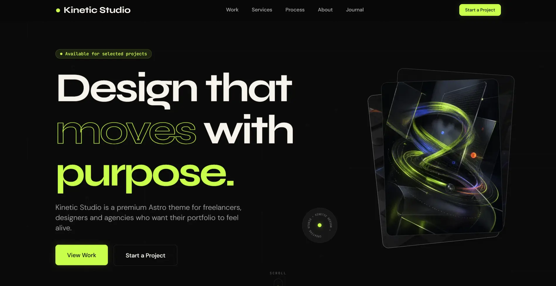 Kinetic Studio | Astro