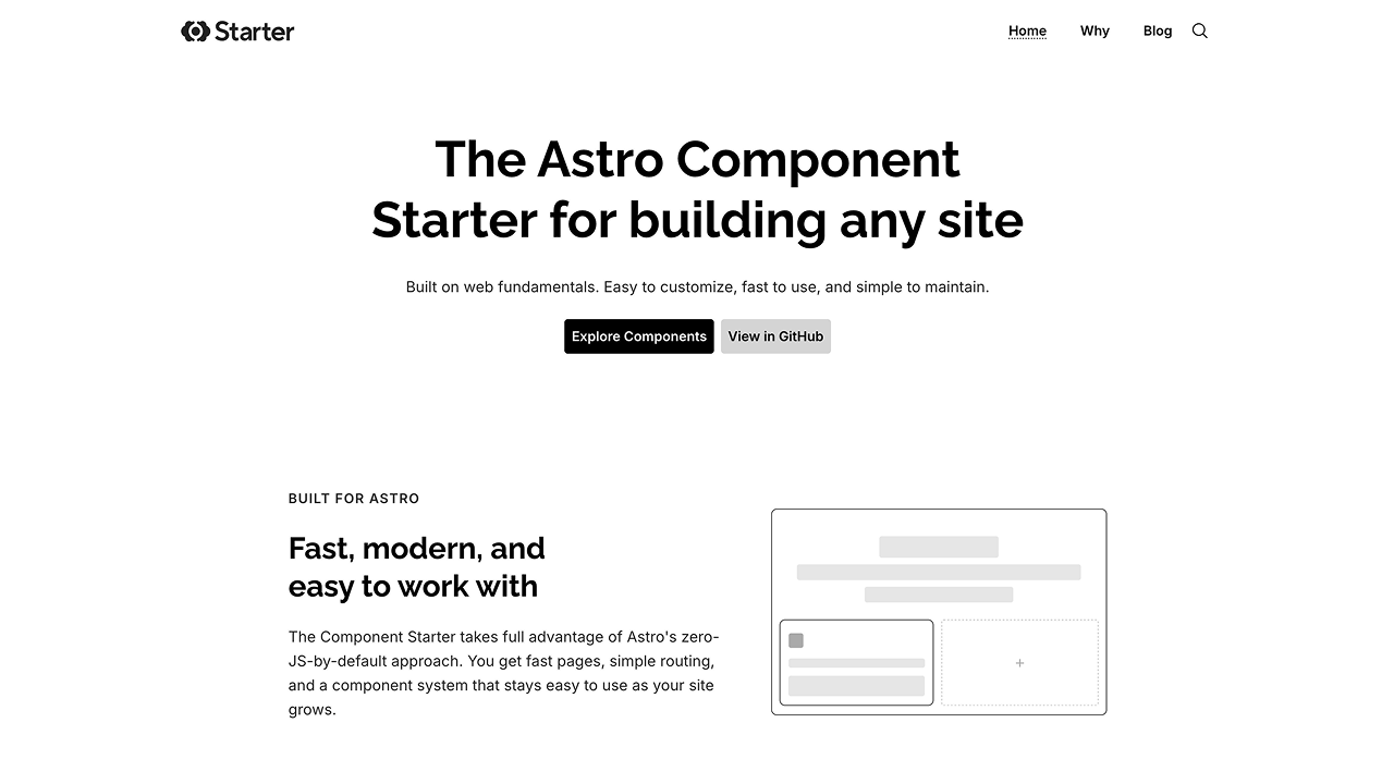 Astro Component Starter | Astro