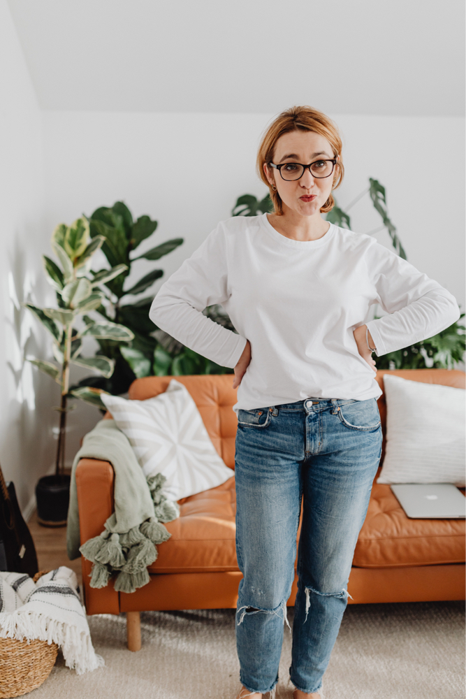 Simple White Top