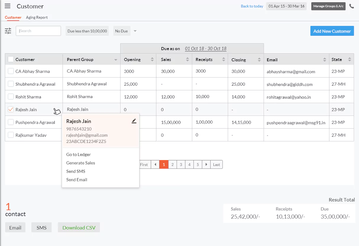 Contact Management