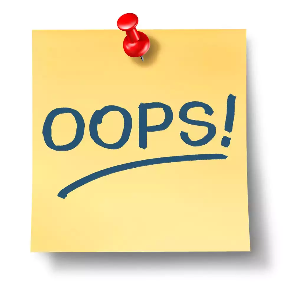 5 Areas where you might accidentally commit mistake this year