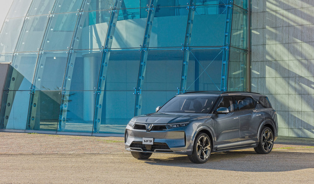 Xe VF 9 tích hợp công nghệ từ HERE