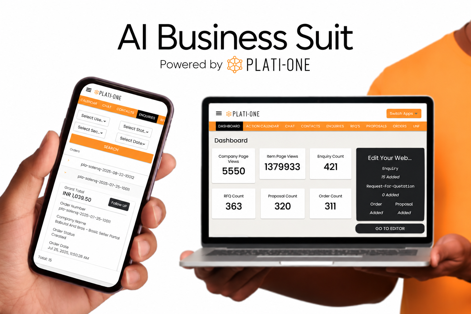 Plati-one Smart AI Business Suite