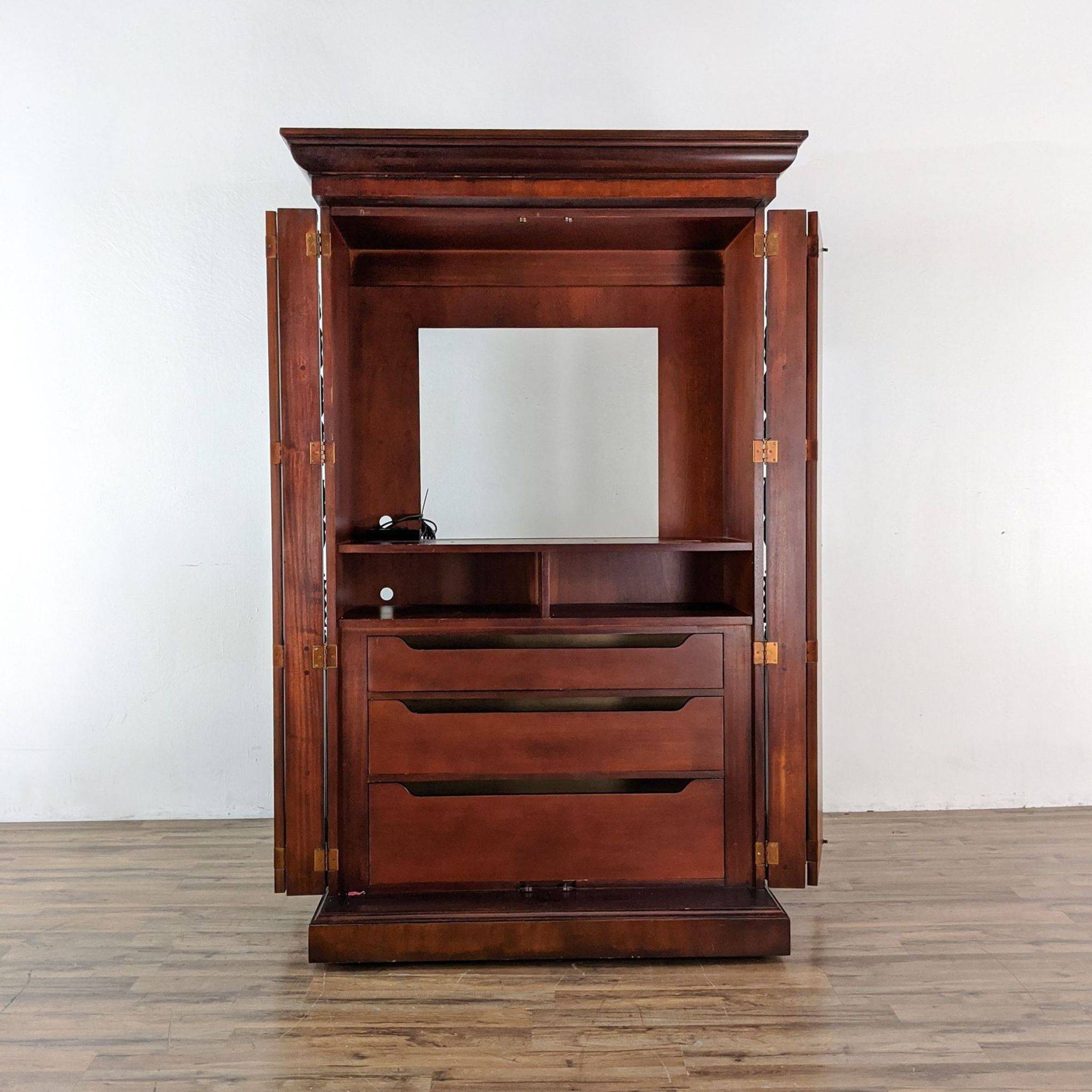 Ralph Lauren Entertainment Armoire | Ralph Lauren For Henredon