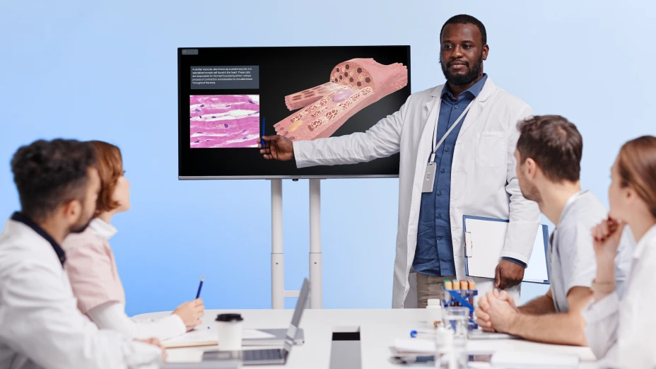 Presentation using VOKA 3D Anatomy & Pathology