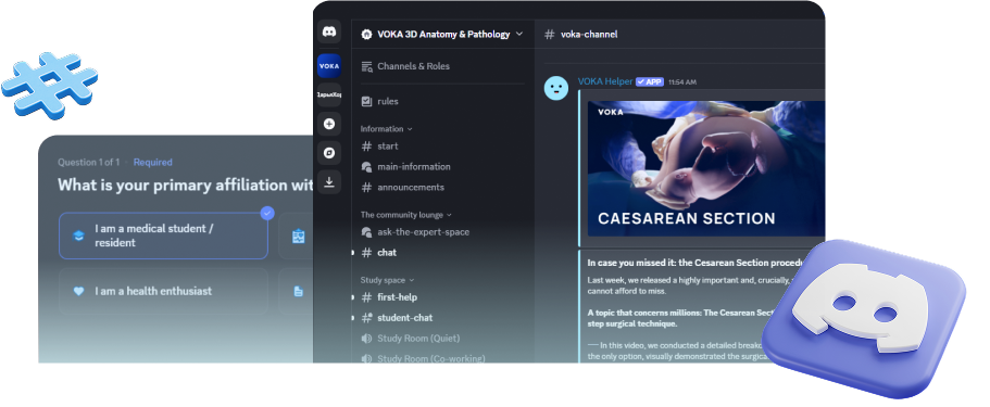 يمكنك الانضمام إلى منتدى VOKA