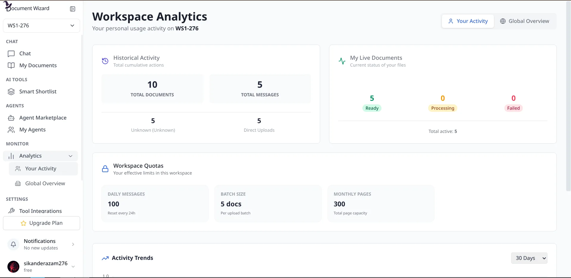 Docvz - Team Workspaces