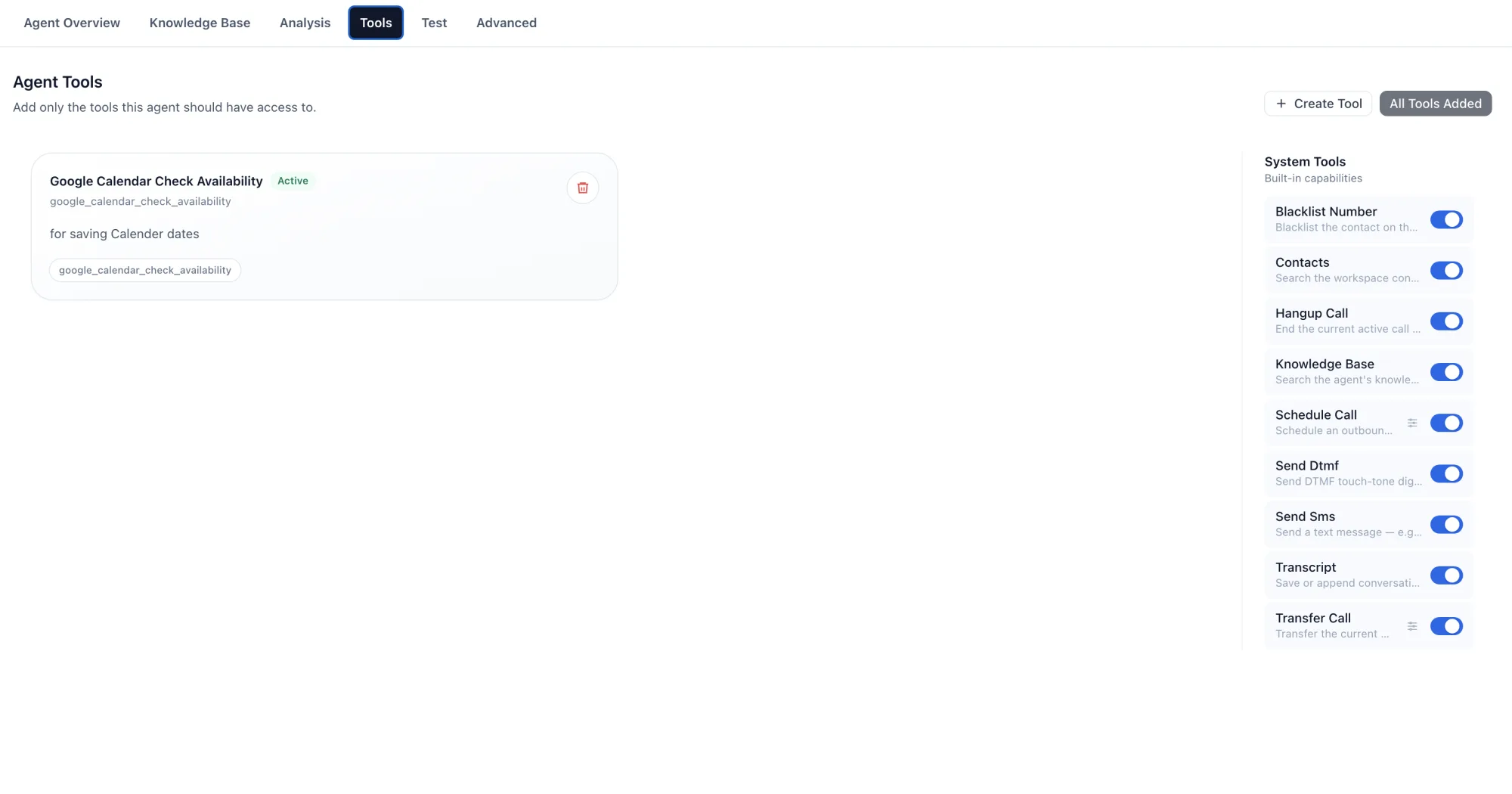 Icallagent - Telephony Tool Integration
