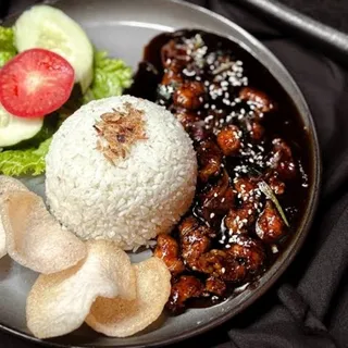 Nasi Ayam Blackpepper