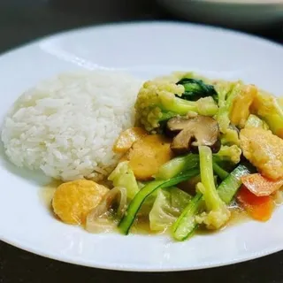 Nasi Capcay Ayam