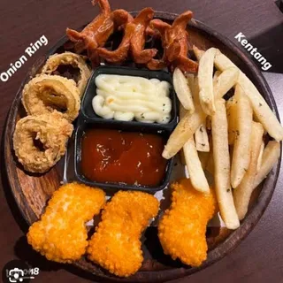 Mix Sosis.kentang Ubi.naget