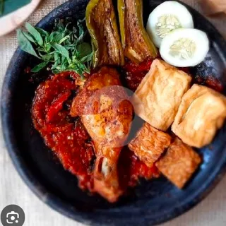 Ayam Bakar +nasi
