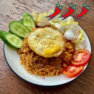 Nasi Goreng Kampung (Extra Pedas)