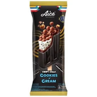 CRISPY BALLS COOKIES CREAM